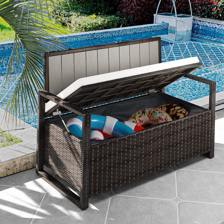 Barton outdoor storage bench new arrivals